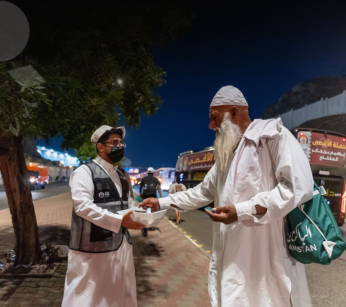 القـــوى العاملة في خدمة الحجــــاج